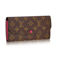 Louis Vuitton M41943 Emilie Portemonnee Monogram Canvas