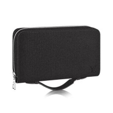 Louis Vuitton M42097 Zippy XL portemonnee Taiga leer