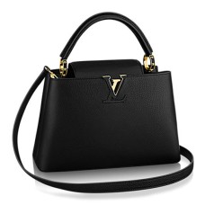 Louis Vuitton M42259 Capucines PM Tote tas Taurillon leer