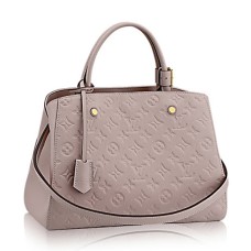 Louis Vuitton M42294 Montaigne MM Draagtas Monogram Empreinte Leer