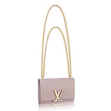Louis Vuitton M42627 Chain Louise MM Crossbody Tas Kalfsleer