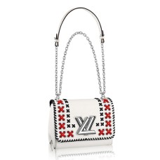 Louis Vuitton M42777 Twist PM schoudertas Epi leer