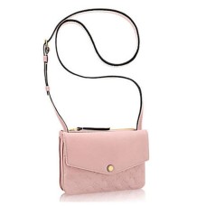 Louis Vuitton M50506 Twice Crossbody Tas Monogram Empreinte Leer
