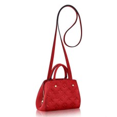 Louis Vuitton M50865 Nano Montaigne draagtas Monogram Empreinte leer