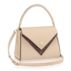Louis Vuitton M54438 dubbele V-draagtas zacht kalfsleer