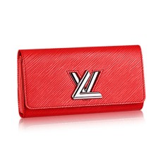 Louis Vuitton M61179 Twist Portemonnee Epi Leer