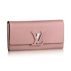Louis Vuitton M61250 Capucines Portemonnee Taurillon Leer
