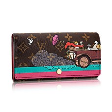 Louis Vuitton M61359 Sarah Portemonnee Evasion Monogram Canvas