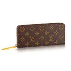 Louis Vuitton M61537 Clemence Portemonnee Monogram Canvas