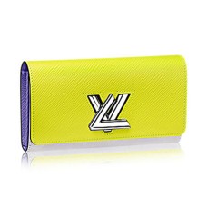 Louis Vuitton M61782 Twist Portemonnee Epi Leer
