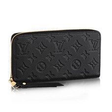 Louis Vuitton M61864 Zippy Portemonnee Monogram Empreinte Leer