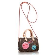 Louis Vuitton M62208 Nano Speedy Crossbody Tas Monogram Canvas