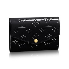 Louis Vuitton M90924 Sarah Compact Portemonnee Monogram Vernis