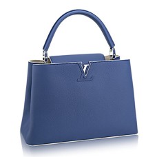 Louis Vuitton M94390 Capucines MM draagtas Taurillon leer