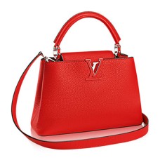 Louis Vuitton M94636 Capucines BB Tote tas Taurillon leer