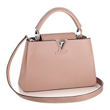 Louis Vuitton M94704 Capucines BB Tote tas Taurillon leer