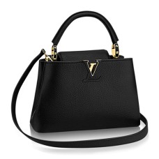 Louis Vuitton M94755 Capucines BB Tote tas Taurillon leer