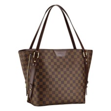 Louis Vuitton N41108 Cabas Rivington Schoudertas Damier Ebene Canvas