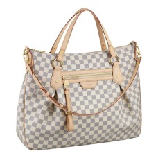 Louis Vuitton N41134 Evora GM Schoudertas Damier Azur Canvas