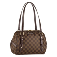 Louis Vuitton N41157 Rivington PM Schoudertas Damier Ebene Canvas