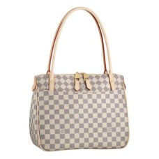Louis Vuitton N41176 Figheri PM Schoudertas Damier Azur Canvas