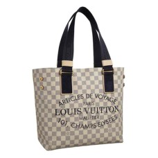 Louis Vuitton N41179 Cabas PM Schoudertas Damier Azur Canvas