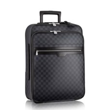 Louis Vuitton N41186 Pegase 55 Zakelijke Rolling Bagage Damier Graphite Canvas