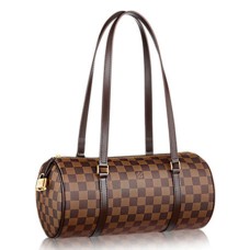 Louis Vuitton N41210 Papillon NM Schoudertas Damier Ebene Canvas