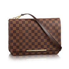 Louis Vuitton N41253 Hoxton GM Crossbody Tas Damier Ebene Canvas