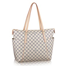 Louis Vuitton N41279 Totally MM Schoudertas Damier Azur Canvas