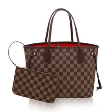 Louis Vuitton N41359 Neverfull PM Schoudertas Damier Ebene Canvas