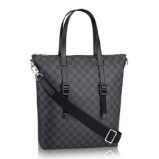 Louis Vuitton N41456 Skyline Tote Aktetas Damier Graphite Canvas