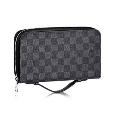 Louis Vuitton N41503 Zippy XL Portemonnee Damier Gaphite Canvas