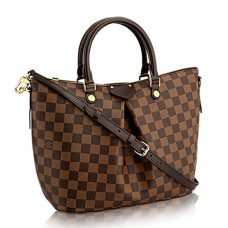 Louis Vuitton N41546 Siena MM Draagtas Damier Ebene Canvas