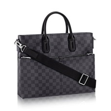 Louis Vuitton N41564 7 dagen per week aktetas Damier grafiet canvas