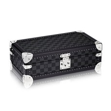 Louis Vuitton N48194 8 Horlogekast Hardzijdige Bagage Damier Graphite Canvas