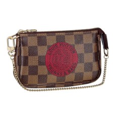 Louis Vuitton N58011 Mini Pochette Accessoires Trunks Tas Damier Ebene Canvas