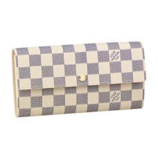 Louis Vuitton N61735 Sarah Portemonnee Damier Azur Canvas