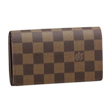Louis Vuitton N61736 Tresor Portemonnee Damier Ebene Canvas