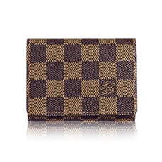 Louis Vuitton N62920 Visitekaarthouder Damier Ebene Canvas