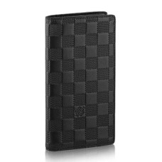 Louis Vuitton N63010 Brazza Portemonnee Damier Infini Leer