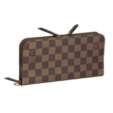 Louis Vuitton N63071 Insolite Portemonnee Damier Ebene Canvas
