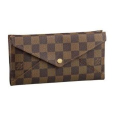 Louis Vuitton N63097 Lange Portemonnee Origami Damier Ebene Canvas
