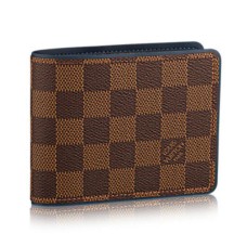 Louis Vuitton N63167 Meerdere Portemonnee Damier Ebene Canvas