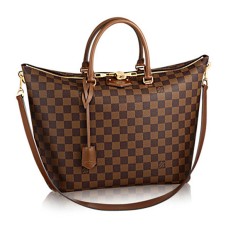 Louis Vuitton N63169 Belmont-draagtas Damier Ebene Canvas