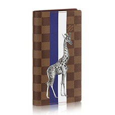 Louis Vuitton N63347 Brazza Portemonnee Damier Ebene Canvas