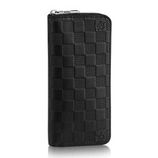 Louis Vuitton N63548 Zippy Organizer Damier Infini Leer