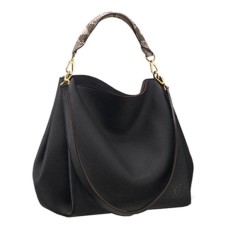Louis Vuitton N91671 Babylone MM Hobo Bag Taurillon Leer
