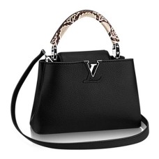 Louis Vuitton N92040 Capucines BB Tote tas Taurillon leer
